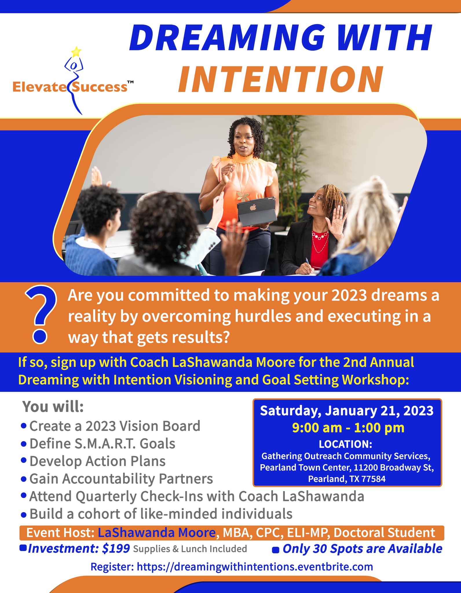 2nd Annual Dreaming with Intention Visioning and Goal Setting Workshop